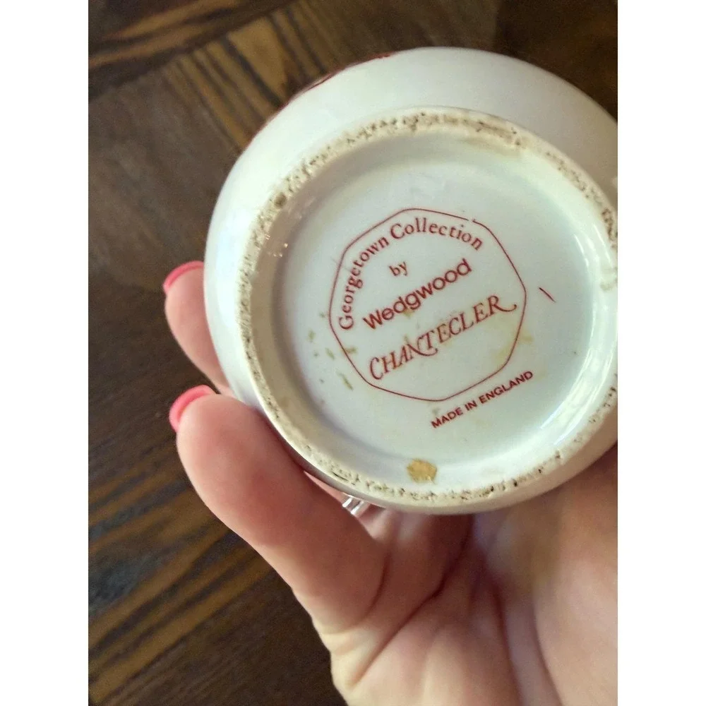 Vintage Wedgwood Chantecler‎ Rooster Ginger Jar - Georgetown Collection England